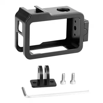 Metalinis narvas Puluz su cold shoe laikikliu, skirtas DJI Osmo Action 4/3, modelis PU928B
