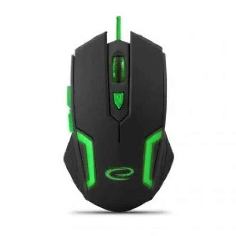 Esperanza MX205 Fighter pelė žaidimams, dešinei rankai, USB-A, optinė, 2400 DPI