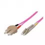 Tecline exertis Connect šviesolaidinis kabelis SC/LC OM4 1 m