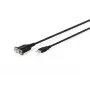 USB 2.0 į RS232 adapterio kabelis DIGITUS DA-70172, 1,8 m, FTDI FT232RNL lustas, USB Type-A į DB9