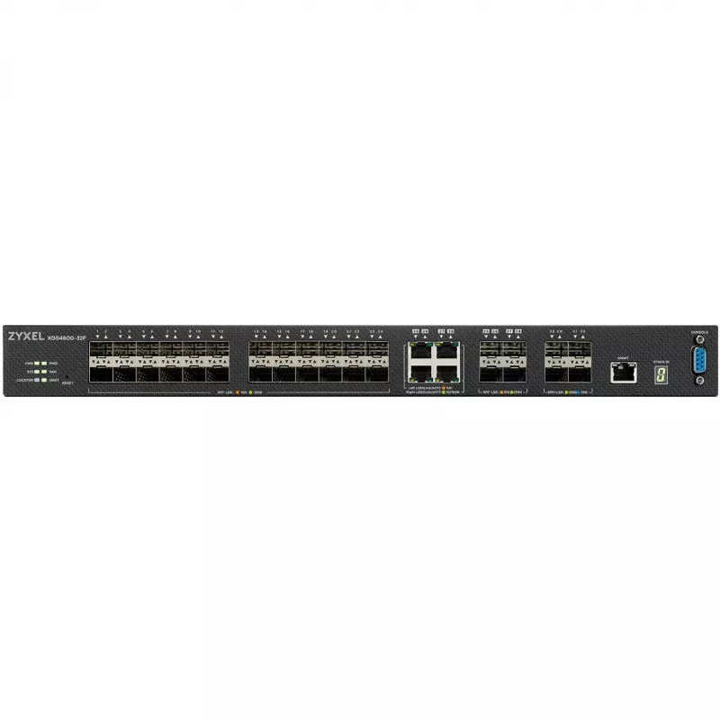 Zyxel XGS4600-32F valdomas L3 jungiklis juodas