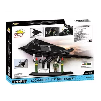 Lockheed F-117 Nighthawk modelio rinkinys (1:48 mastelis)