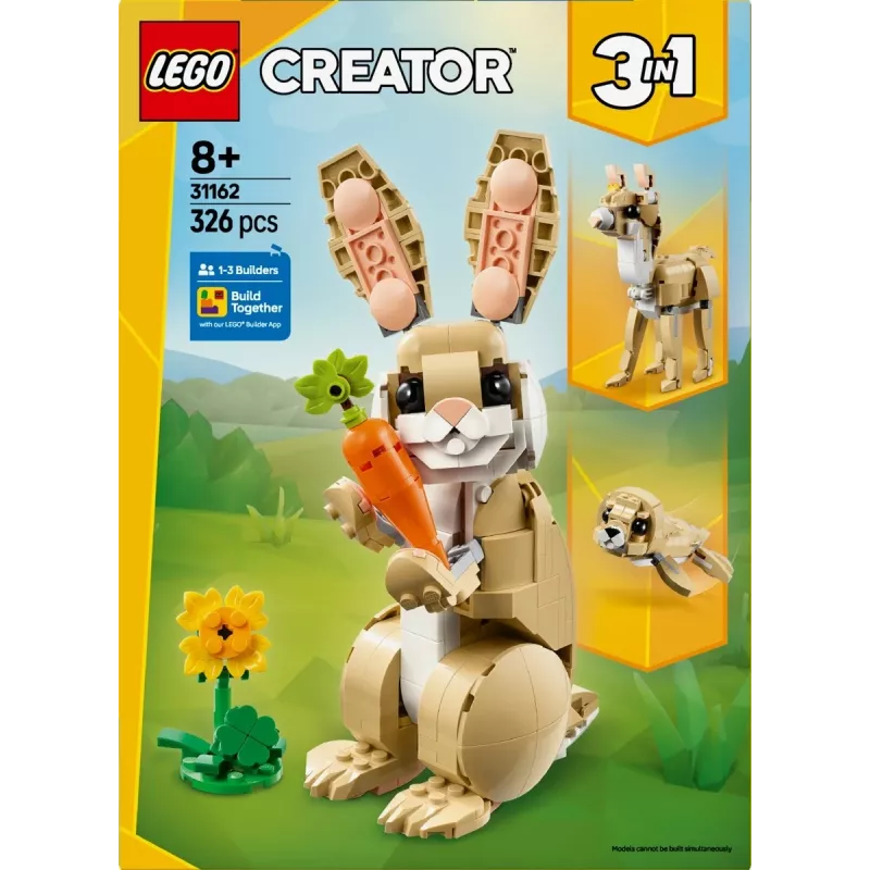 LEGO CREATOR 3 IN 1 31162 Mielas zuikis