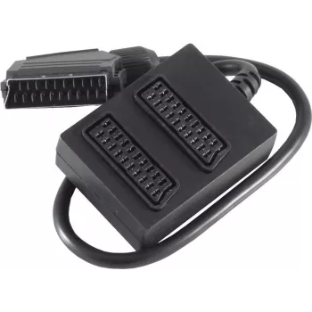 shiverpeaks BS94050 SCART laidas 0,5 m SCART (21 kontaktų) 2 x SCART (21 kontaktų) Juodas