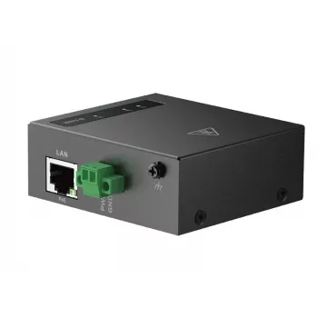 D-Link DWM-311-TP 4G LTE M2M VPN PoE+ maršrutizatorius, RJ45, išorinė antena, IEEE 802.3at, juodas, 48–57 V, -30–70 °C