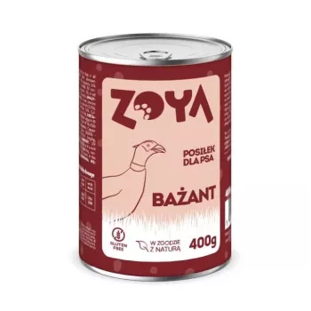 ZOYA Pheasant – šlapias šunų maistas su fazanu 400g