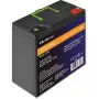 Qoltec 53702 LiFePO4 ličio geležies fosfato baterija | 12.8V | 24Ah | 307.2Wh | BMS