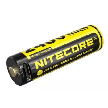 Įkraunamas ličio jonų AA 1,5V akumuliatorių rinkinys Nitecore NH2400 2400mAh – 4 vnt.