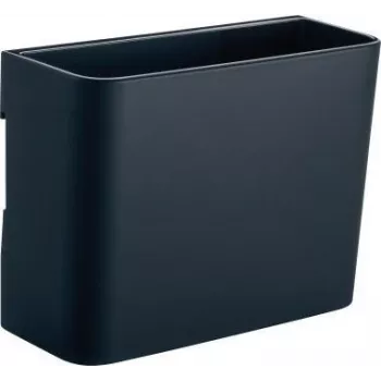 Rašiklių stovas Sigel GL802, plastikas, antracitas, 120×94×51 mm