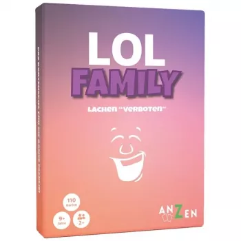 Lipdukų lapas Anzen LOL FAMILY 'Lachen verboten' dekoratyvinis lipdukas modelis