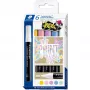 Staedtler Lumocolor 6 pastelinių spalvų akrilinių markerių rinkinys