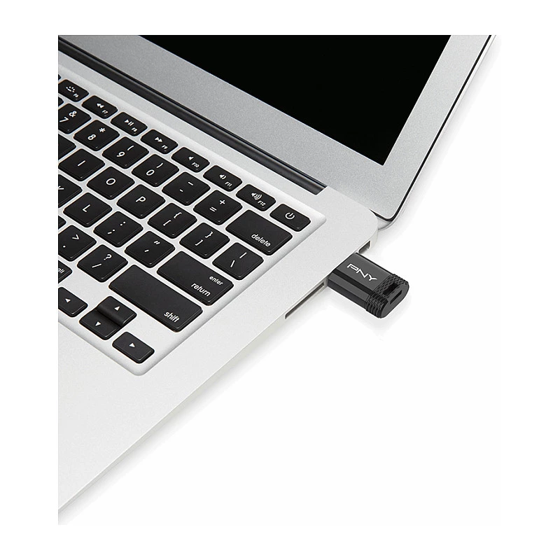 USB atmintukas PNY Elite-X 128 GB USB Type-C 3.2 Gen 1 (3.1 Gen 1) Juodas