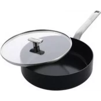 Keptuvė GreenPan CC007086-001 – universali apvali keptuvė, 26 cm, juoda