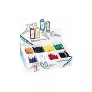 Raktų žiedai WEDO model 262 8018 – plastikiniai, 18 mm skersmens, pakuotė po 200 vnt.