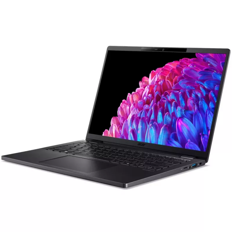 Acer TravelMate P6 14 TMP614-73-TCO nešiojamas kompiuteris - 180° vyrių dizainas - Intel Core Ultra 5 125H / 1.2 GHz - Evo - Win 11 Pro - Intel Arc Graphics - 32 GB RAM - 1.024 TB SSD NVMe - 35,6 cm (14) (NX.B5LEG.002)