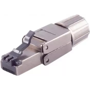 RJ-45 kištukinis lizdas ShiverPeaks BS08-45006 juodas