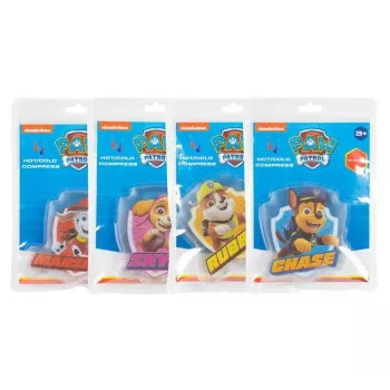 Gelinių kompresų rinkinys Paw Patrol, 4 vnt. – daugkartiniai šalto/karšto terapijos geliniai pagalvėliai