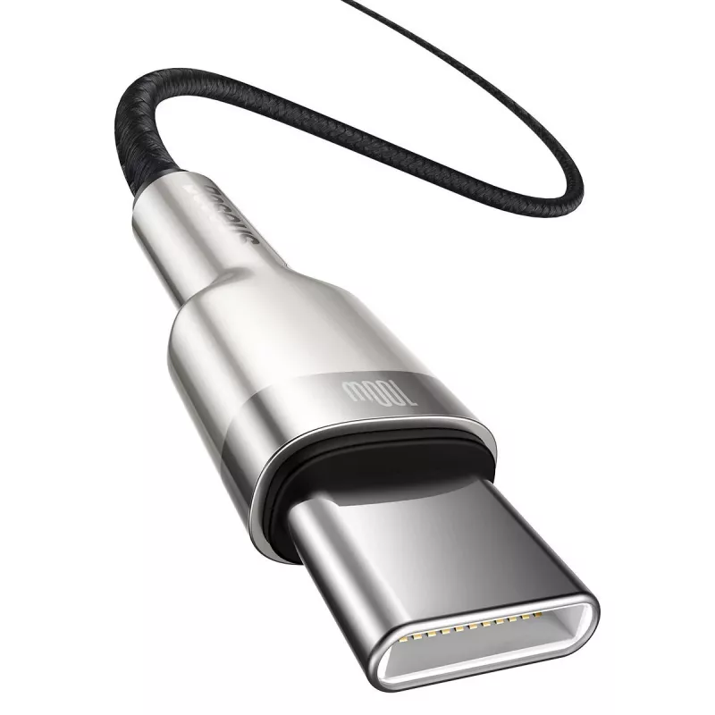 USB-C į USB-C laidas Baseus CATJK-C01, USB 3.2 Gen 1, 1 m, juodas