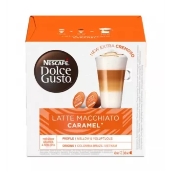 Nescafe Dolce Gusto Caramel Latte Macchiato kava, 16 kapsulių