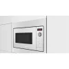 Įmontuojama mikrobangų krosnelė Bosch BFL523MW3, 800 W, 20 L, balta, liečiamas ir sukamas valdymas
