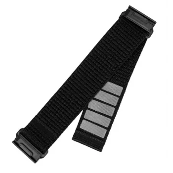 Pakeitimas 26 mm QuickFit nailono laikrodžio dirželis FIXED, skirtas Garmin, juodas