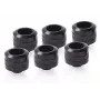 Alphacool 17477 jungiamasis rinkinys, žalvaris, juodas, aukštis 23 mm, skersmuo 2,6 cm
