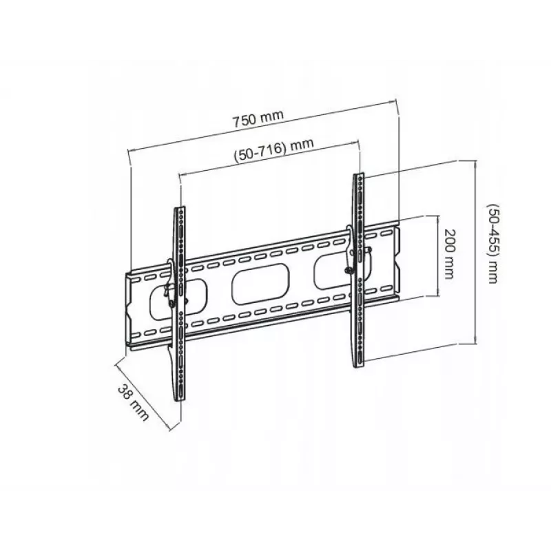 MULTIOFFICE LCD laikiklis 30-50 AR-18