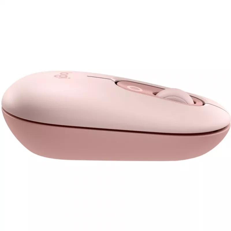 Logitech POP Icon Combo - Belaidis klaviatūros ir pelės rinkinys - Bluetooth LE - QWERTY - US International - rožinė, baltos spalvos (920-013142)