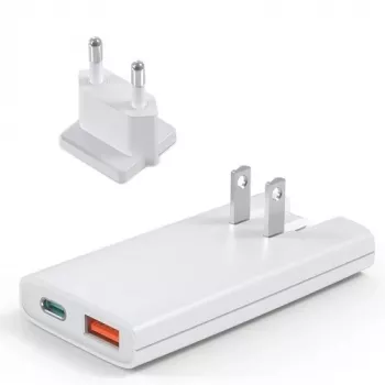 Keliautojų įkroviklis CHOETECH GaN USB-C, USB-A: 67W, PD