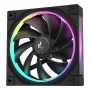 Korpuso ventiliatorius DeepCool FL12 120 mm, PWM, 500–2150 RPM, 55 CFM, 2,82 mmH2O, FDB, kelių spalvų LED, juodas