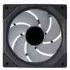 LIAN LI UNI FAN SL-INF 120 ARGB Reverse Blade 4 rinkinys - Juoda