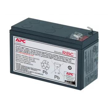 APC APCRBC106 atsarginė baterijų kasetė (OEM) – švino-rūgštinė VRLA, 1 vnt., juoda