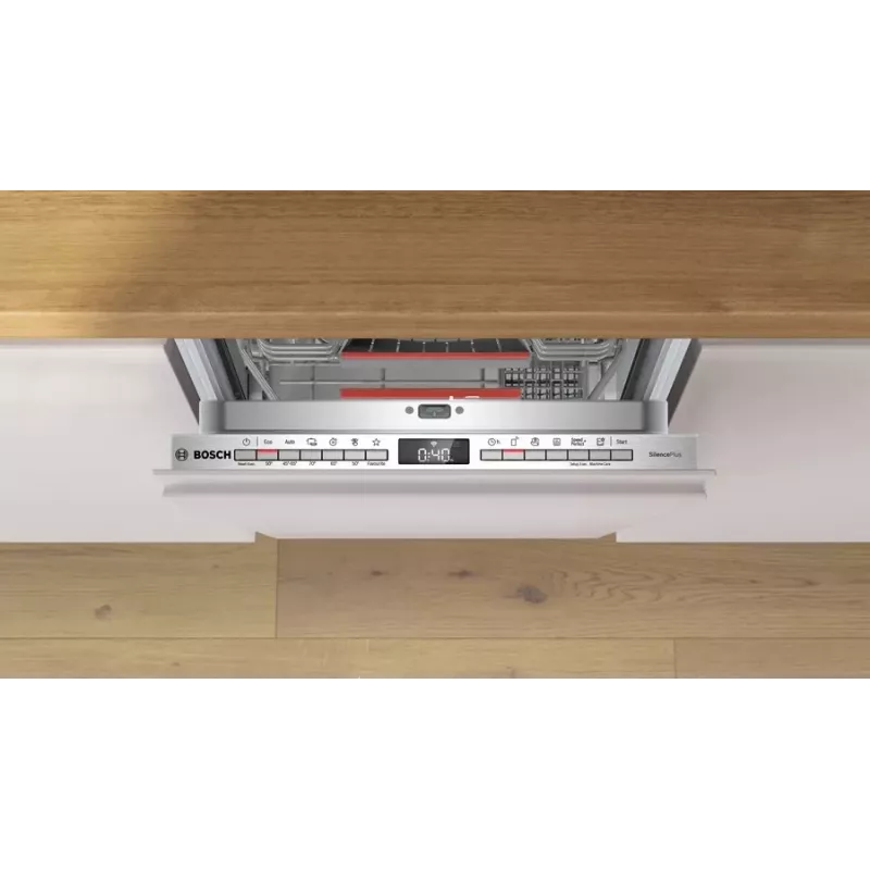 Įmontuojamas indaplovė Bosch SPV4EKX24E, 9 stalvių, 44 dB