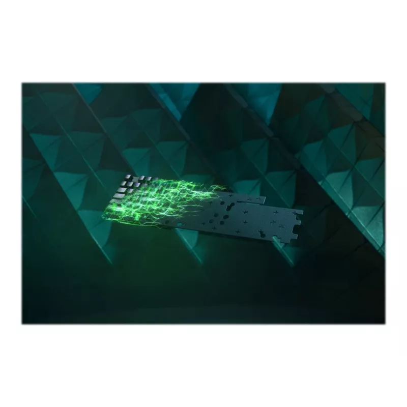 Laidinė žaidimų klaviatūra Razer Huntsman V2 — Clicky Purple optiniai jungikliai, RGB LED