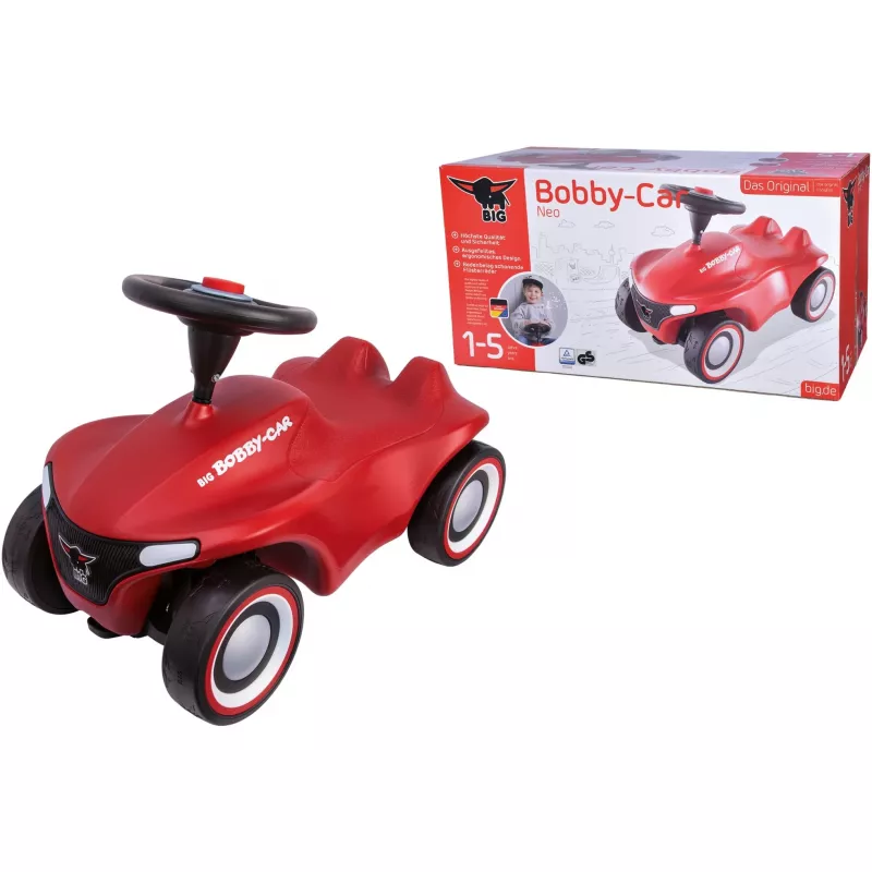 Bėgimo automobilis Bobby-Car-Neo, raudonas