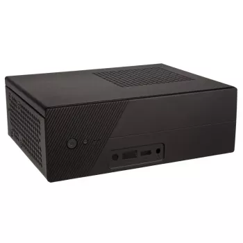 Mini-STX korpusas Akasa Cypher ST V2 Black, skirtas 2,5 colio diskams