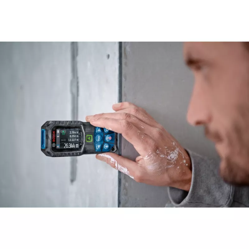 Bosch GLM 50-27 CG Professional lazerinis atstumo matuoklis juodas, mėlynas 50 m