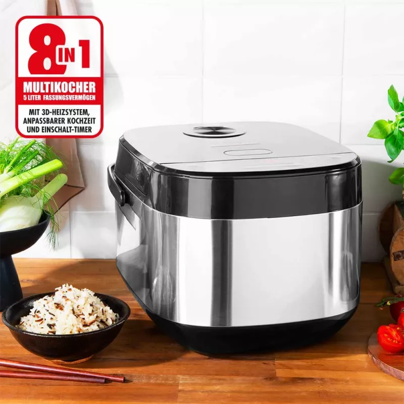 Gastroback Design Multicook Pro 5 L 790 W Juodas Nerūdijantis Plienas