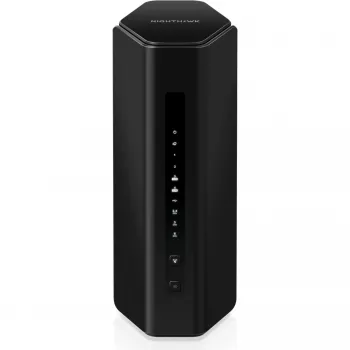 NETGEAR Nighthawk RS300 belaidis maršrutizatorius, Gigabit Ethernet, trijų juostų (2,4 GHz / 5 GHz / 6 GHz), juodas