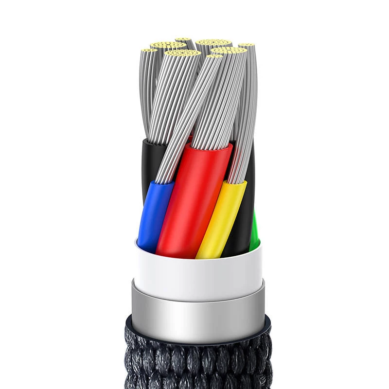 USB-C laidas Baseus CAJY000701 2 m juodas 0.48 Gbit/s