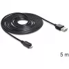USB laidas DeLOCK EASY-USB 2.0-A Micro-B 5m