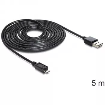 USB laidas DeLOCK EASY-USB 2.0-A Micro-B 5m