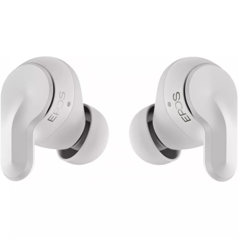 EPOS ADAPT E1 Tikri belaidžiai stereo (TWS) į ausį įdedami verslo/kasdieniai Bluetooth ausinės baltos