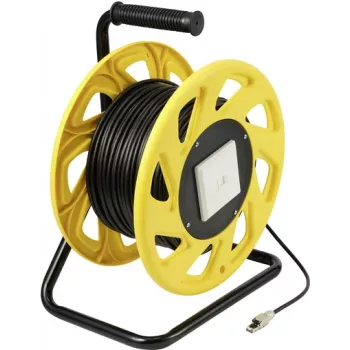 Renkforce RF-5264732 tinklo kabelis juodas 60 m Cat6a S/FTP (S-STP) (RF-5264732)