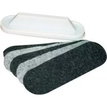 Magnetinis langų valiklis Franken U-Act! Line Z1934, pilkas, 130×40×35 mm