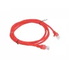Lanberg PCU5-20CC-0150-R Cat5e UTP tinklo jungiamasis laidas, 1,5 m, raudonas, 10 vnt.