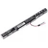 Baterija Green Cell AC51, skirta Acer Aspire E15/E17 – Li-Ion 14.8V 2200mAh 4 celės, juoda