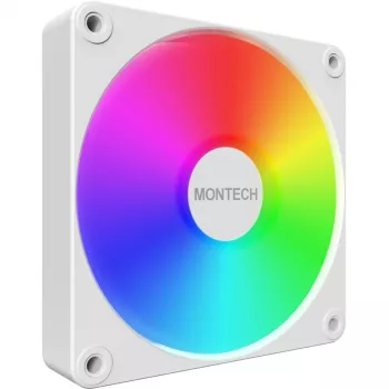 Kompiuterio ventiliatorius 120 mm GF120R V2 ARGB PWM 3 vnt. (baltas) MONTECH