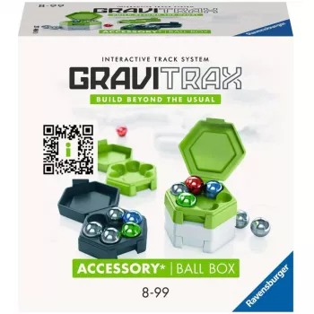 Priedas žaidimui Ravensburger GraviTrax kamuoliukų dėžutė įvairiaspalvė