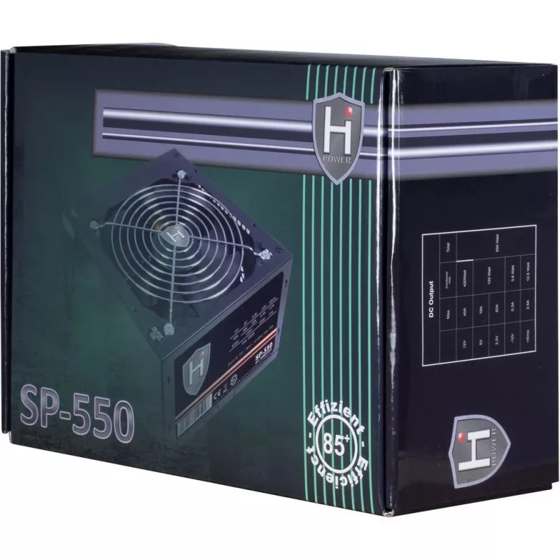 Maitinimo blokas Inter-Tech HIPOWER SP-550 550 W
